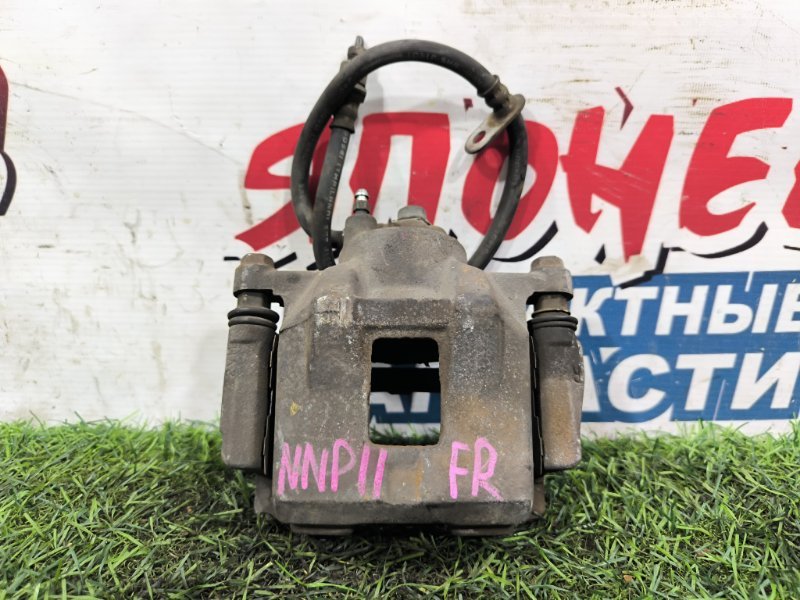 Суппорт TOYOTA PORTE NNP11 1NZ-FE передний правый (б/у) Суппорт TOYOTA PORTE NNP11 1NZ-FE передний правый (б/у)