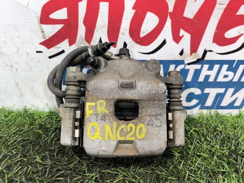 Суппорт TOYOTA BB QNC20 1KR-FE передний правый (б/у) Суппорт TOYOTA BB QNC20 1KR-FE передний правый (б/у)