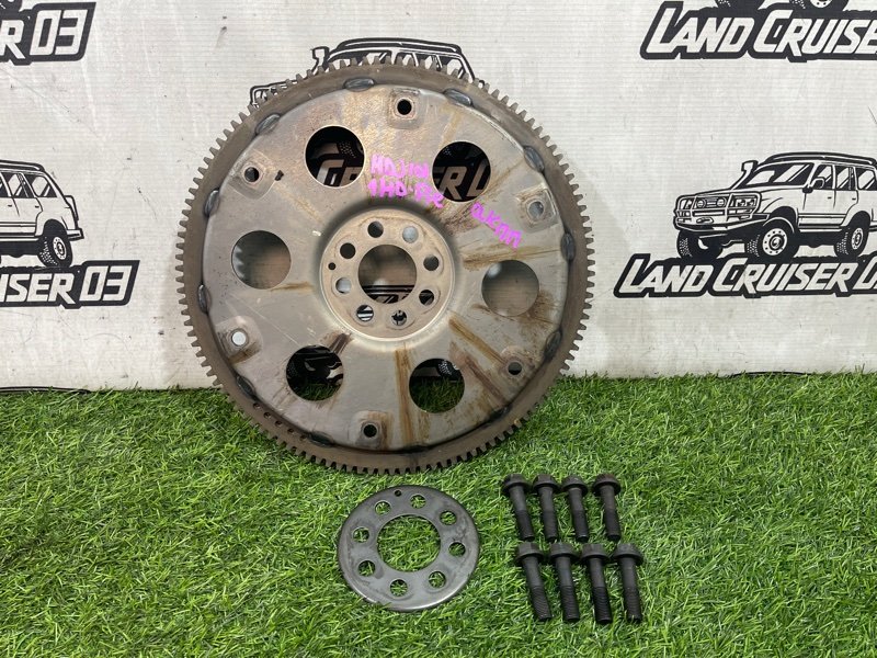 Маховик TOYOTA LAND CRUISER HDJ101 1HD-FTE (б/у) Маховик TOYOTA LAND CRUISER HDJ101 1HD-FTE (б/у)