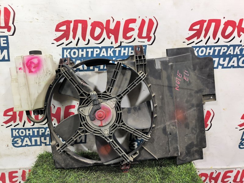 Диффузор радиатора NISSAN NOTE E11 HR15DE (б/у) Диффузор радиатора NISSAN NOTE E11 HR15DE (б/у)