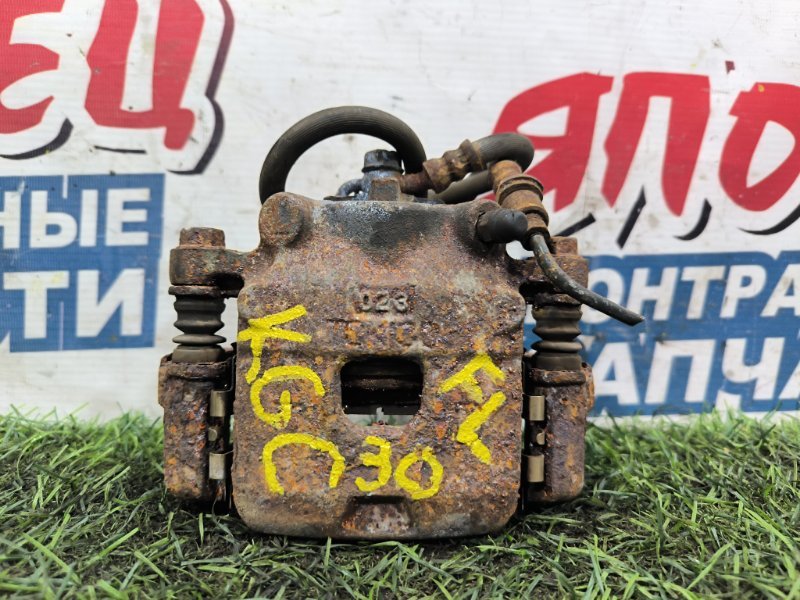 Суппорт TOYOTA PASSO KGC30 1KR-FE передний левый (б/у) Суппорт TOYOTA PASSO KGC30 1KR-FE передний левый (б/у)