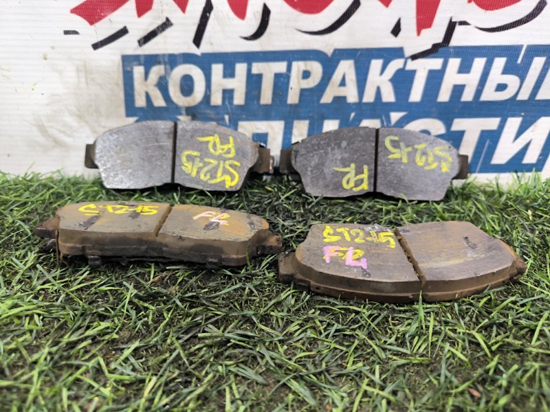 Тормозные колодки TOYOTA CALDINA ST215 3S-FE переднее (б/у) Тормозные колодки TOYOTA CALDINA ST215 3S-FE переднее (б/у)