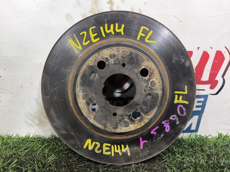 Тормозной диск TOYOTA COROLLA FIELDER NZE144 1NZ-FE передний (б/у) Тормозной диск TOYOTA COROLLA FIELDER NZE144 1NZ-FE передний (б/у)