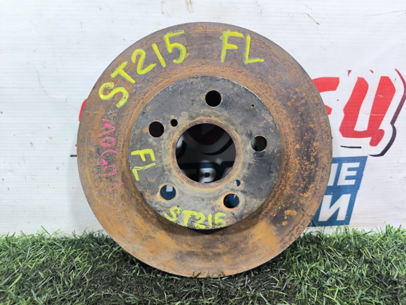 Тормозной диск TOYOTA CALDINA ST215 3S-FE передний (б/у) Тормозной диск TOYOTA CALDINA ST215 3S-FE передний (б/у)