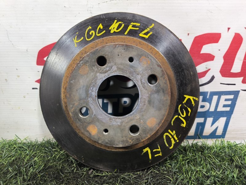 Тормозной диск TOYOTA PASSO KGC10 1KR-FE передний (б/у) Тормозной диск TOYOTA PASSO KGC10 1KR-FE передний (б/у)