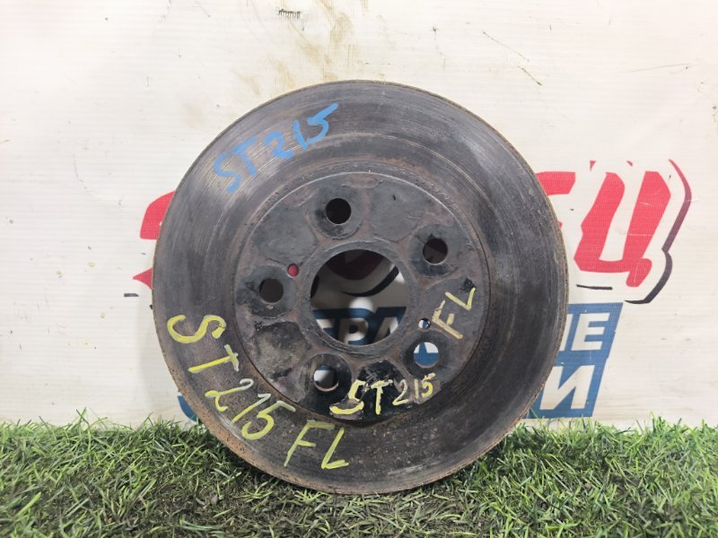 Тормозной диск TOYOTA CALDINA ST215 3S-FE передний (б/у) Тормозной диск TOYOTA CALDINA ST215 3S-FE передний (б/у)