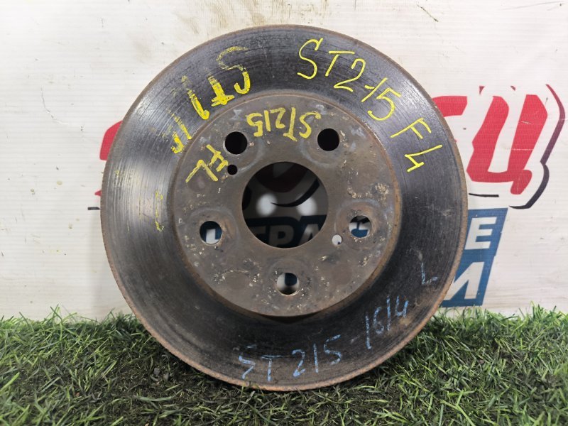 Тормозной диск TOYOTA CALDINA ST215 3S-FE передний (б/у) Тормозной диск TOYOTA CALDINA ST215 3S-FE передний (б/у)