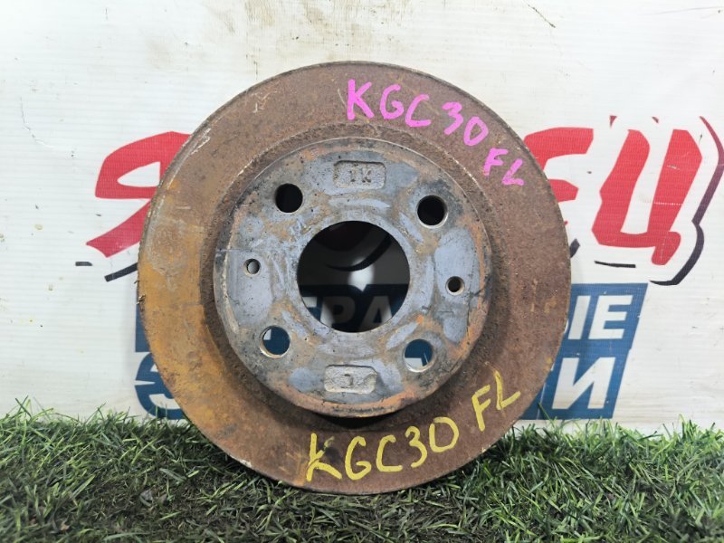 Тормозной диск TOYOTA PASSO KGC30 1KR-FE передний (б/у) Тормозной диск TOYOTA PASSO KGC30 1KR-FE передний (б/у)