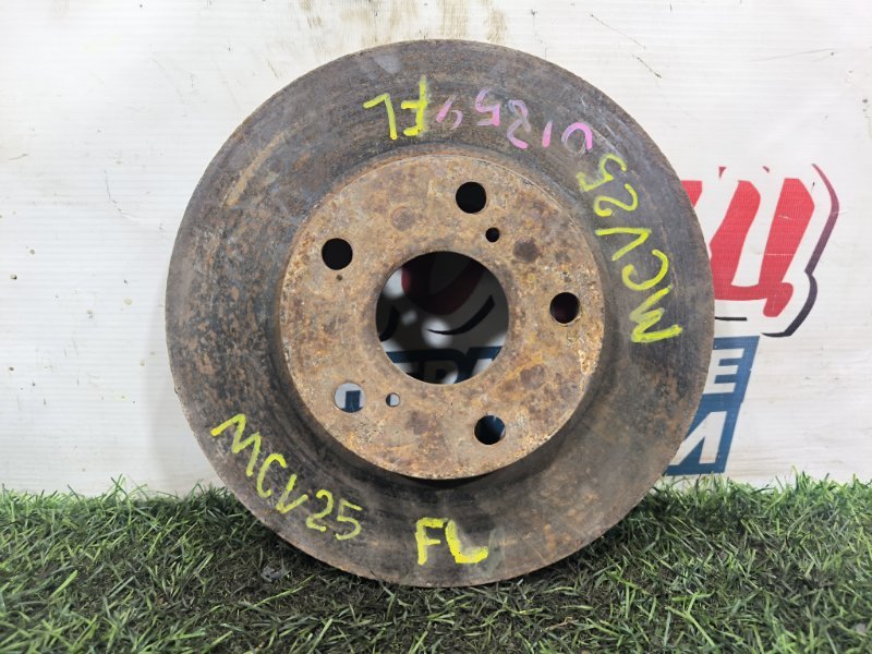 Тормозной диск TOYOTA MARK II QUALIS MCV25 2MZ-FE передний (б/у)