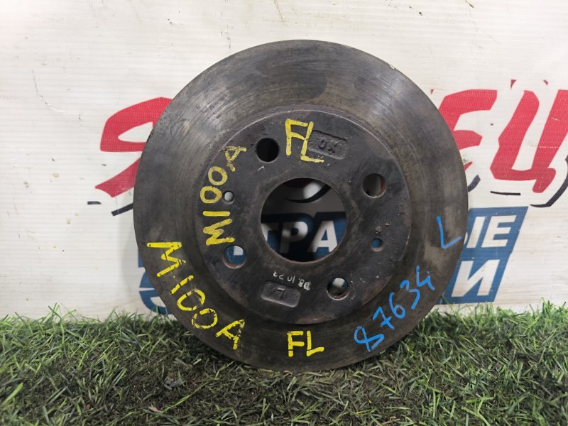 Тормозной диск TOYOTA DUET M100A EJ-VE передний (б/у)