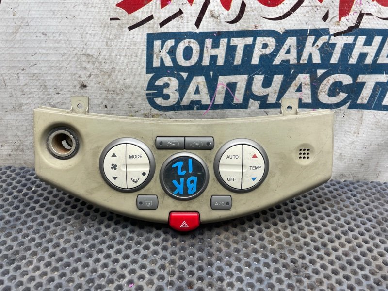Блок управления климат-контролем NISSAN MARCH BK12 CR14DE (б/у)