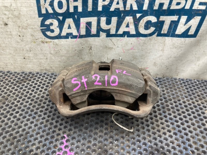 Суппорт TOYOTA CALDINA ST210 3S-FE передний левый (б/у)