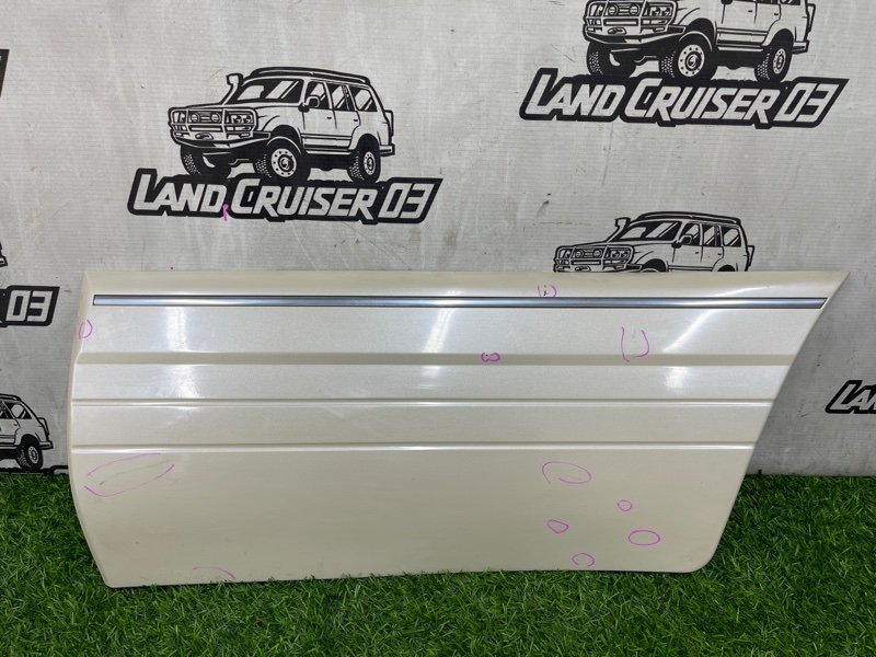 Накладка на дверь LEXUS LX470 UZJ100 2UZ-FE задняя левая (б/у)