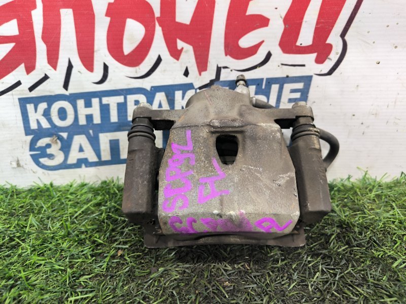 Суппорт TOYOTA BELTA SCP92 2SZ-FE передний левый (б/у)
