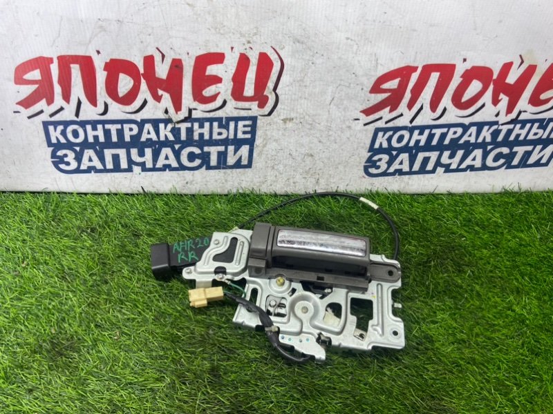 Замок двери TOYOTA ESTIMA AHR20 2AZ-FXE задний правый (б/у)