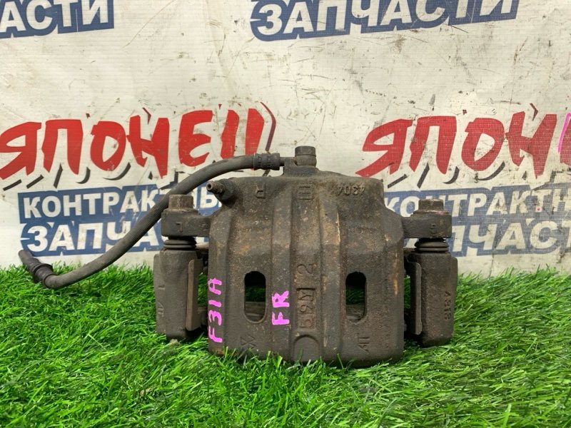 Суппорт MITSUBISHI DIAMANTE F31A 6G73 передний правый (б/у)