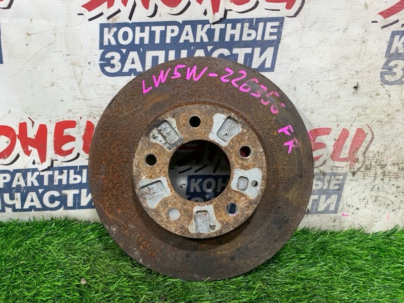 Тормозной диск MAZDA MPV LW5W GY передний (б/у)