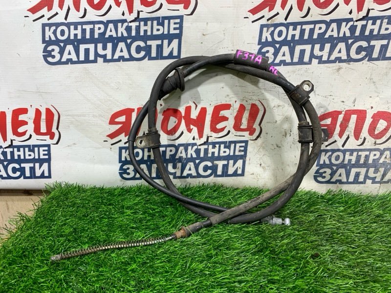 Тросик ручника MITSUBISHI DIAMANTE F31A 6G73 левый (б/у)