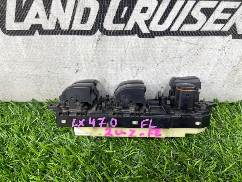 Блок управления стеклоподъёмниками LEXUS LX470 UZJ100 2UZ-FE передний левый (б/у)