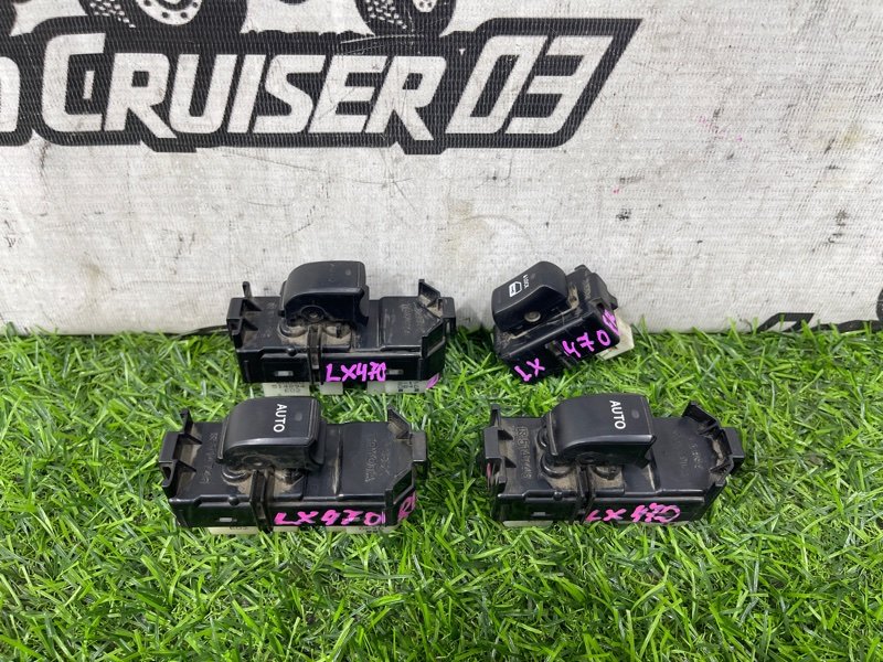 Кнопка стеклоподъемника LEXUS LX470 UZJ100 2UZ-FE (б/у)