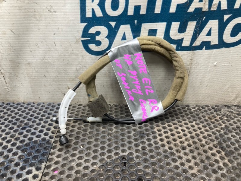Тросик замка двери NISSAN NOTE E12 HR12DE задний правый (б/у)