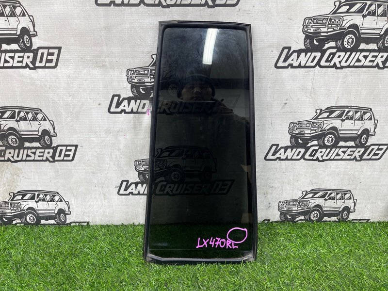 Форточка двери LEXUS LX470 UZJ100 2UZ-FE задняя левая (б/у)