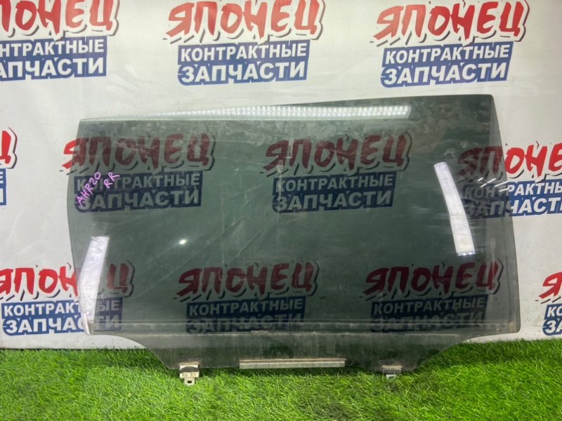 Стекло двери TOYOTA ESTIMA AHR20 2AZ-FXE заднее правое (б/у)