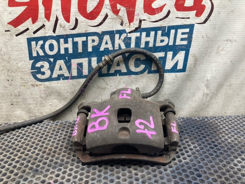 Суппорт NISSAN MARCH BK12 CR14DE передний левый (б/у)