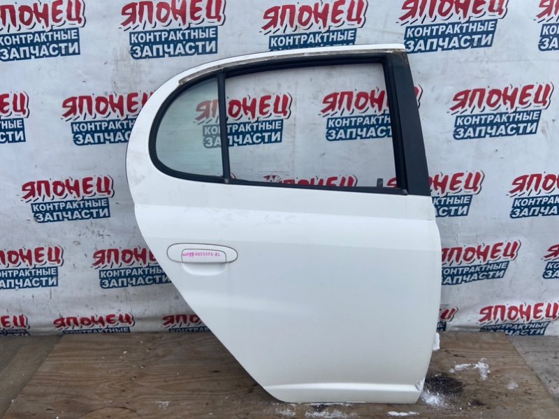 Дверь TOYOTA PLATZ NCP12 1NZ-FE 2001 задняя правая (б/у)