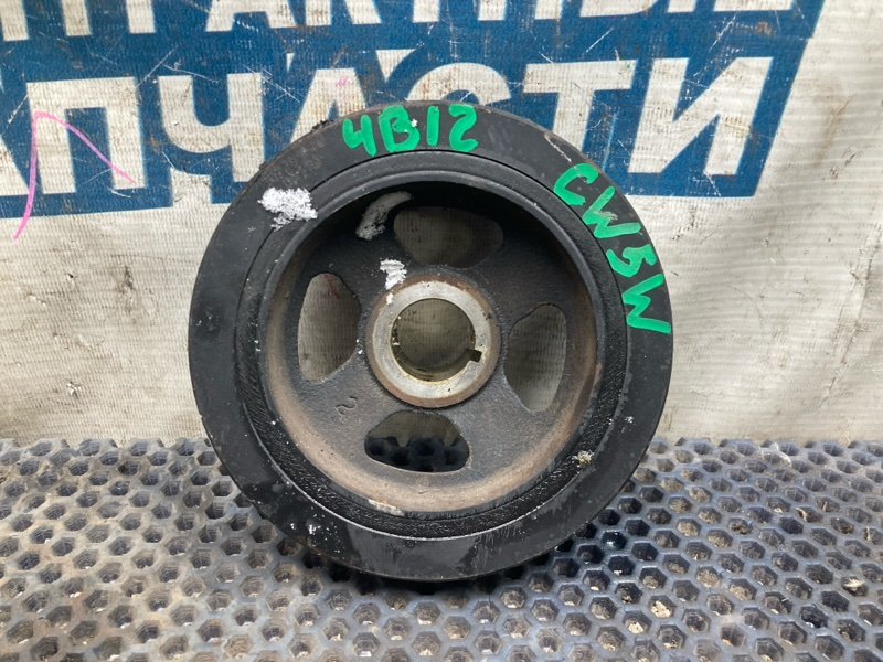 Шкив коленвала MITSUBISHI OUTLANDER CW5W 4B12 (б/у)