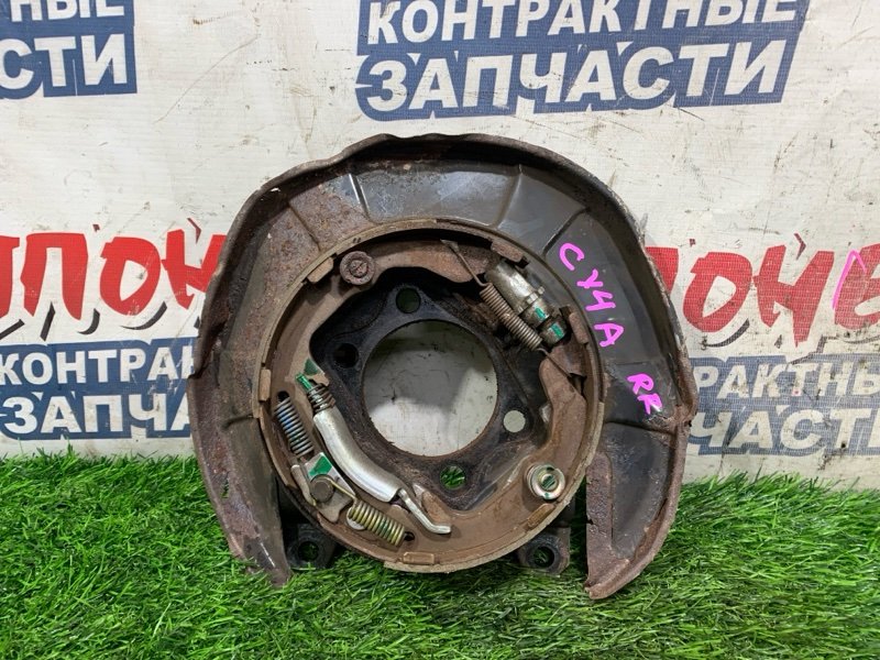 Механизм стояночного тормоза MITSUBISHI GALANT FORTIS CY4A 4B11 задний правый (б/у)