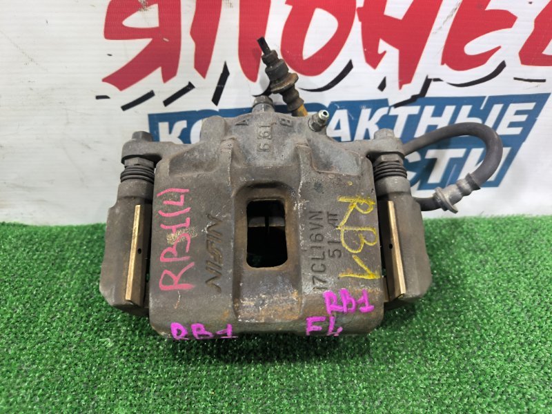 Суппорт HONDA ODYSSEY RB1 K24A передний левый (б/у)