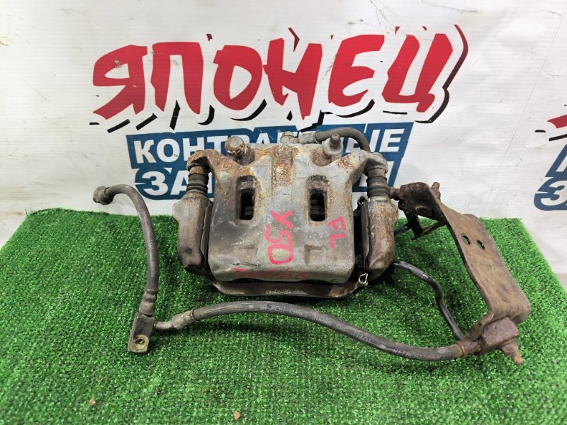 Суппорт NISSAN FUGA Y50 VQ25DE передний левый (б/у)