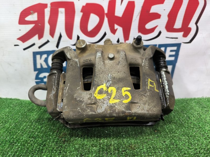 Суппорт NISSAN SERENA C25 MR20DE передний левый (б/у)