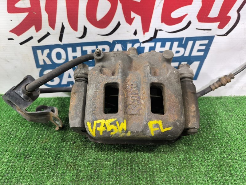 Суппорт MITSUBISHI PAJERO V75W 6G74 передний левый (б/у)