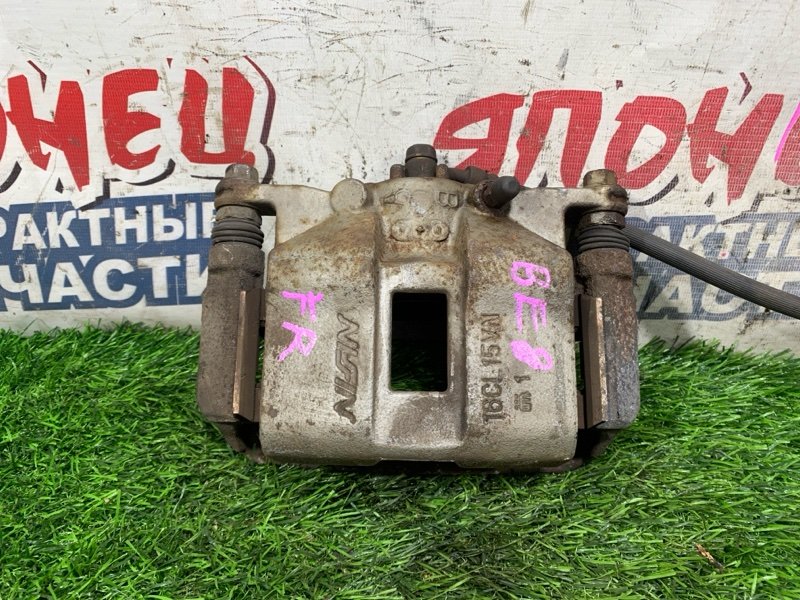 Суппорт HONDA EDIX BE8 K24A передний правый (б/у)