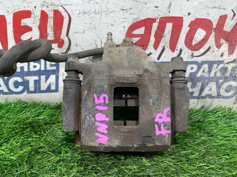 Суппорт TOYOTA PORTE NNP15 1NZ-FE передний правый (б/у)