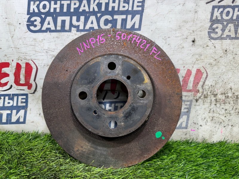 Тормозной диск TOYOTA PORTE NNP15 1NZ-FE передний (б/у)