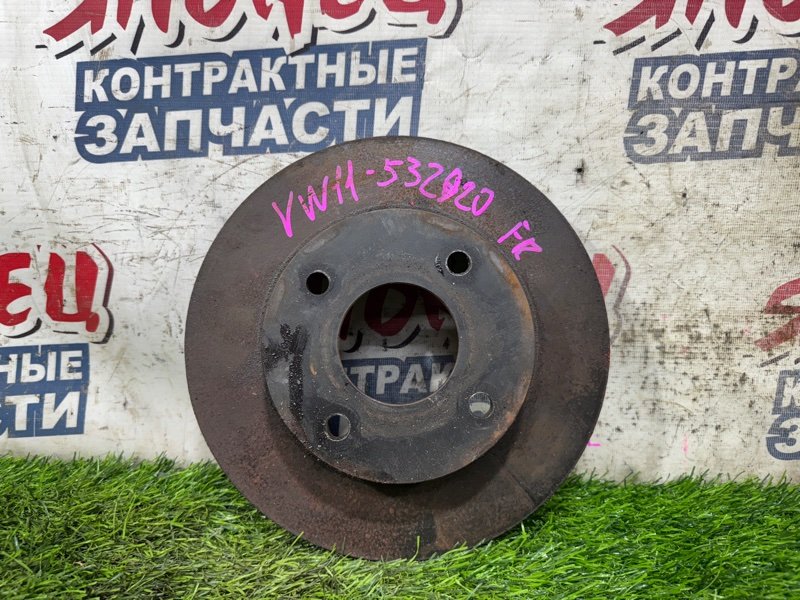 Тормозной диск NISSAN EXPERT VW11 QG18DE передний (б/у)