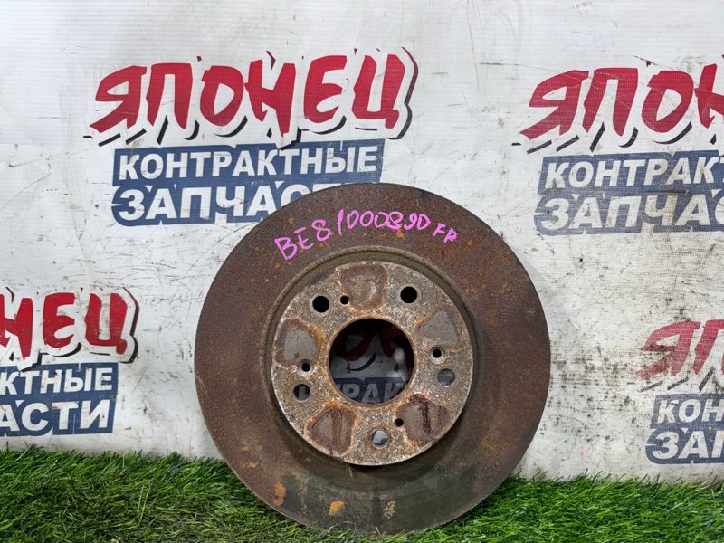 Тормозной диск HONDA EDIX BE8 K24A передний (б/у)