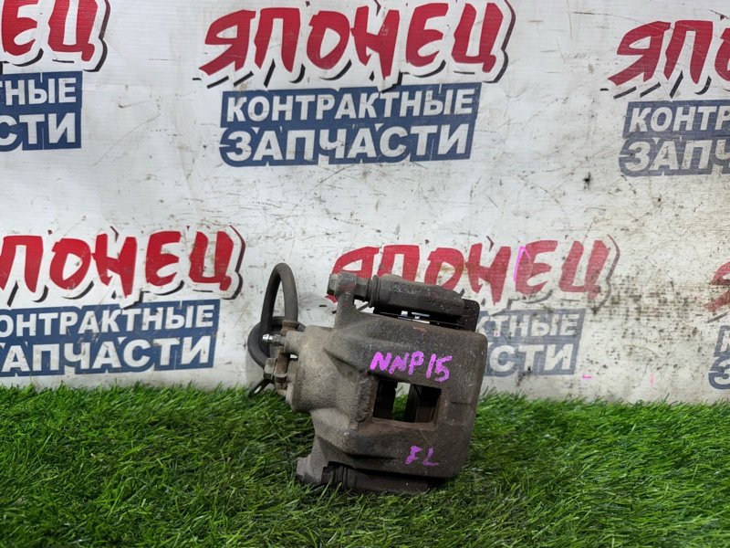 Суппорт TOYOTA PORTE NNP15 1NZ-FE передний левый (б/у)