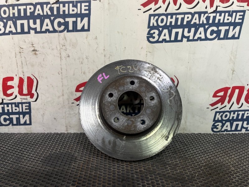 Тормозной диск NISSAN SERENA TC24 QR20DE 2001 передний левый (б/у)