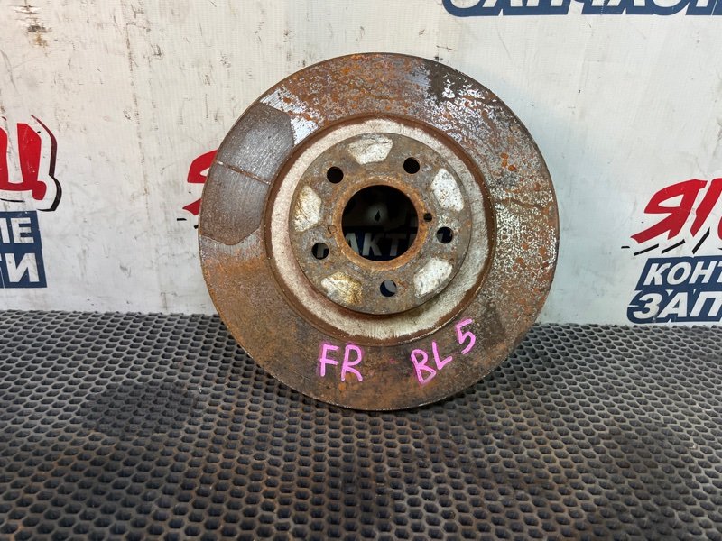 Тормозной диск SUBARU LEGACY B4 BL5 EJ203 2003 передний правый (б/у)