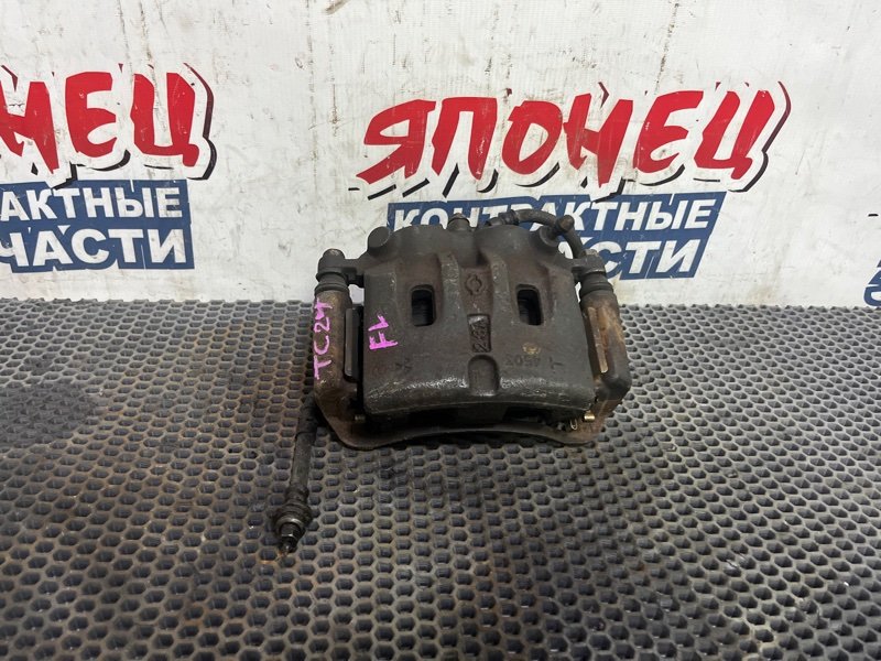 Суппорт NISSAN SERENA TC24 QR20DE 2002 передний левый (б/у)