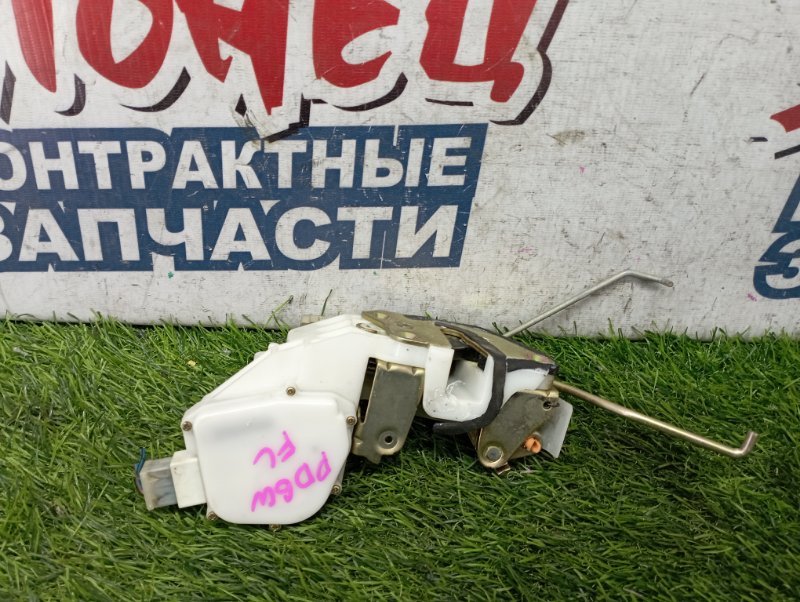 Замок двери MITSUBISHI DELICA PD6W 6G72 передний левый (б/у)