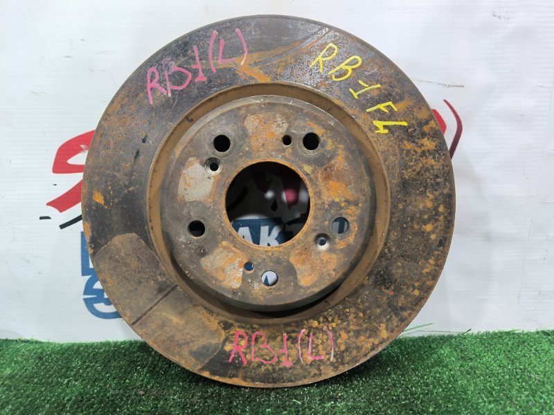 Тормозной диск HONDA ODYSSEY RB1 K24A передний (б/у)