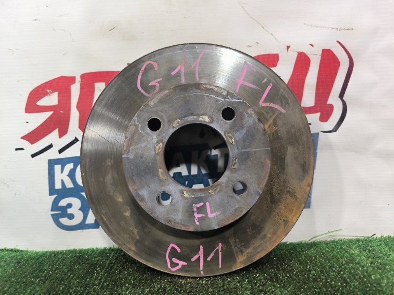 Тормозной диск NISSAN TIIDA C11 HR15DE передний (б/у)