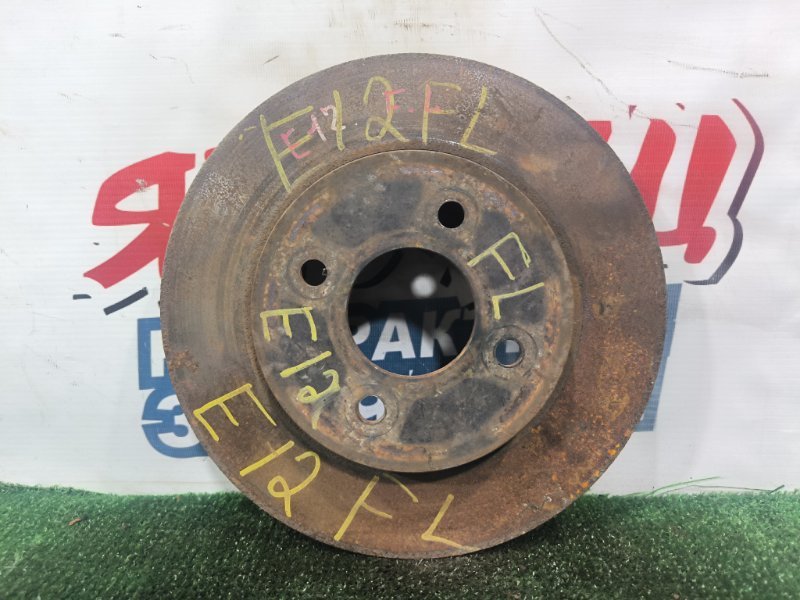 Тормозной диск NISSAN NOTE E12 HR12DE передний (б/у)