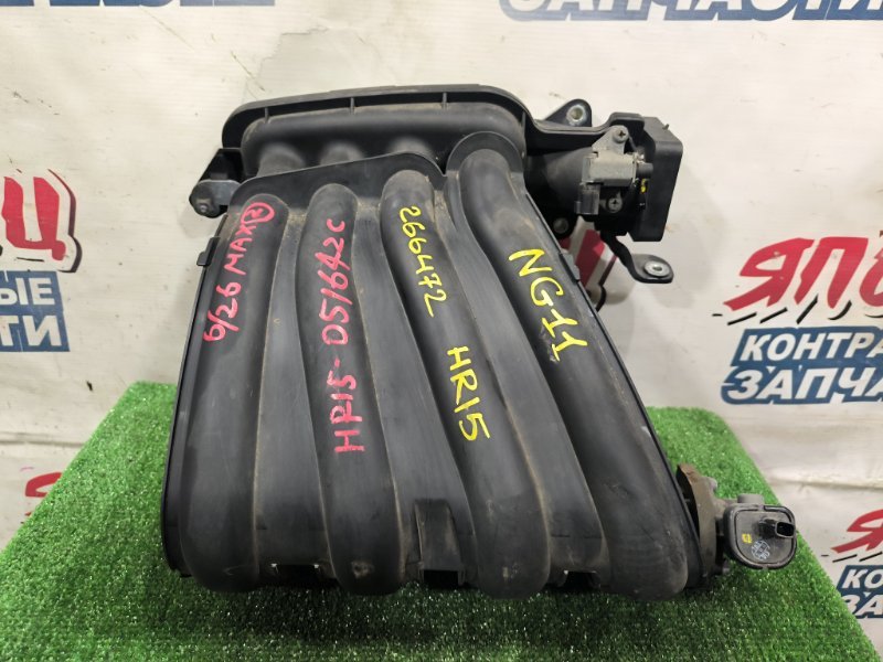 Коллектор впускной NISSAN BLUEBIRD SYLPHY NG11 HR15DE (б/у)