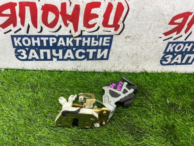 Замок двери MITSUBISHI GALANT EA1A 4G93 задний правый (б/у)